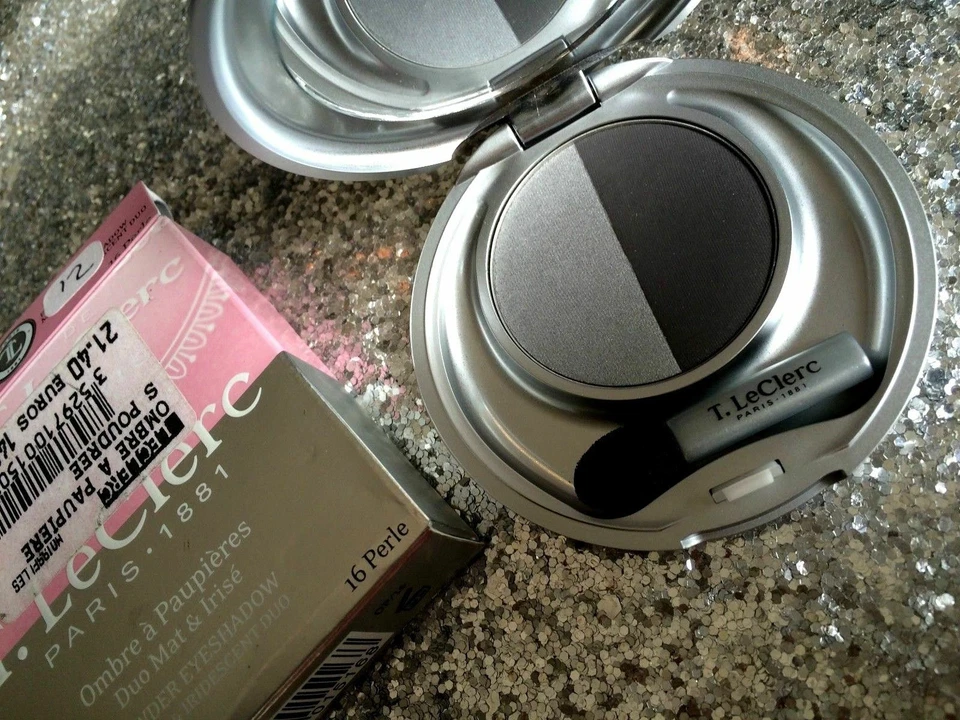 T LECLERC Augen Duo -schatten Augenlider Matt & Irisierend 16 Perle Wert - Bild 1 von 1