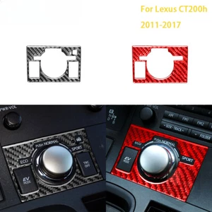 Accesorios para Lexus CT 200h 2011-2017 fibra de carbono interior cambio central  - Imagen 1 de 32