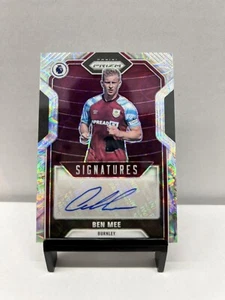 2021-22 Prizm Premier League Soccer Silver Scope Auto Ben Mee - Bild 1 von 2