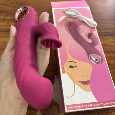 Vibrator Thrusting Dildo for Women - G Spot Vibrator Clitoral Stimulator Sex Toy - Image 1 of 4