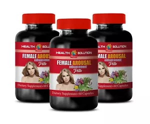 epimedium supplement for women - FEMALE AROUSAL PILLS - libido boosting herbs 3B - Picture 1 of 9