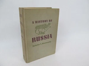Vintage Eine Geschichte Russlands Nikolaus V. Riasanovsky antikes Buch 1963 - Bild 1 von 3