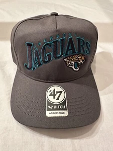 '47 Men's Jacksonville Jaguars Wave Hitch Adjustable Hat - Picture 1 of 5