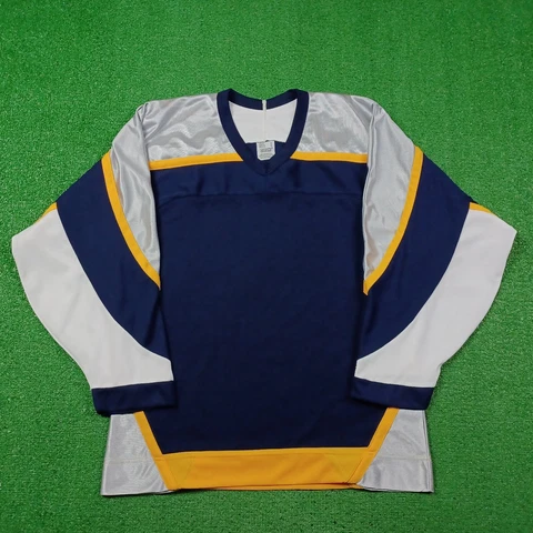 Nashville Predators CCM Jersey Adult M Blank Vintage Y2K NHL Hockey Blue Silver Cover