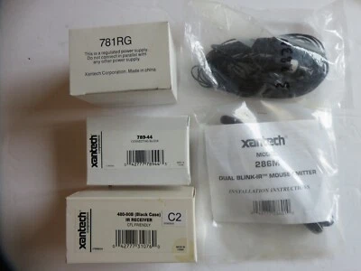 Kit completo XANTECH: fonte de alimentação de bloco de conexão, receptor e emissores, novo na caixa - Imagem 1 de 4