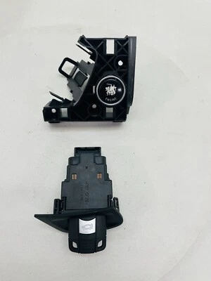 2007-2014 BMW X5 E70 E71 Ignition Key Start Button Trim - Image 1 of 4