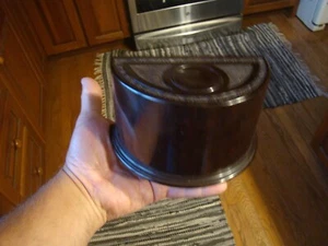 Vintage Art Deco Bakelit Roto Tablett Zigaretten Humidor - Bild 1 von 11