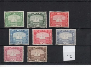 ADEN - (12) - George V1 - 1937 - Definitivo - selección como nuevo - SG cat £131 - Imagen 1 de 1