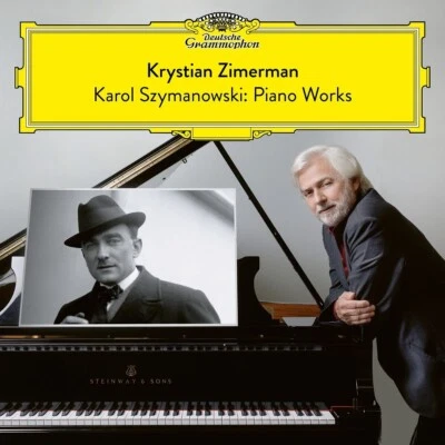Signed by KRYSTIAN ZIMERMAN Szymanowski Piano Works DGG 2x 180g LP  Signiert - Image 1 of 3