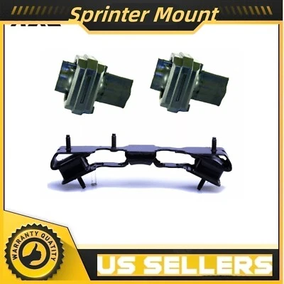 2007-2011 for Jeep Wrangler 3.8L Front Engine Motor & Transmission Mount 3PCS - Image 1 of 2
