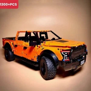 1379 PCS Technical Ford Raptor F-150 Pickup Truck Model Building Block Set - Picture 1 of 6