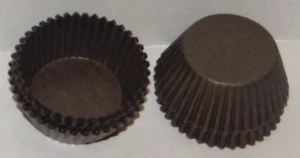250 #5 TAZZA DI CARTA GLASSINA MARRONE PER FARE CARAMELLE - Foto 1 di 1
