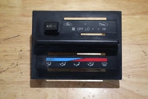 OEM 1991 TOYOTA LAND CRUISER FJ80 AC CLIMATE TEMPERATURE CONTROL TRIM COVER 91 - Picture 1 of 2