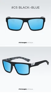 Men and Women Square frame Fashionable retro polarized sunglasses glasses 983-5 - Picture 1 of 1