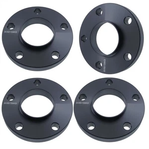 (4) 15mm Hubcentric Wheel Spacers | Fits BMW X3 X5 750i 760li Forged Billet - Picture 1 of 3