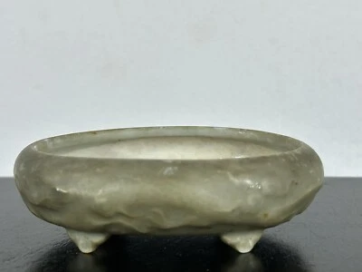 "Olla bonsái Shohin Mame japonesa rara de colección Yusen - 3,5"" por 3"" - con pátina" Foto 1 de 4