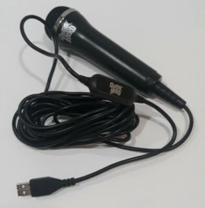 Guitar Hero USB Microphone E-UR20 for Xbox 360 PS3 Wii Mic Red Octane Excellent - Picture 1 of 8
