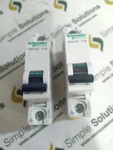 6PCS lot Schneider A9N61502 miniature circuit breaker C60H-DC 1P 2A 250V DC - Picture 1 of 4