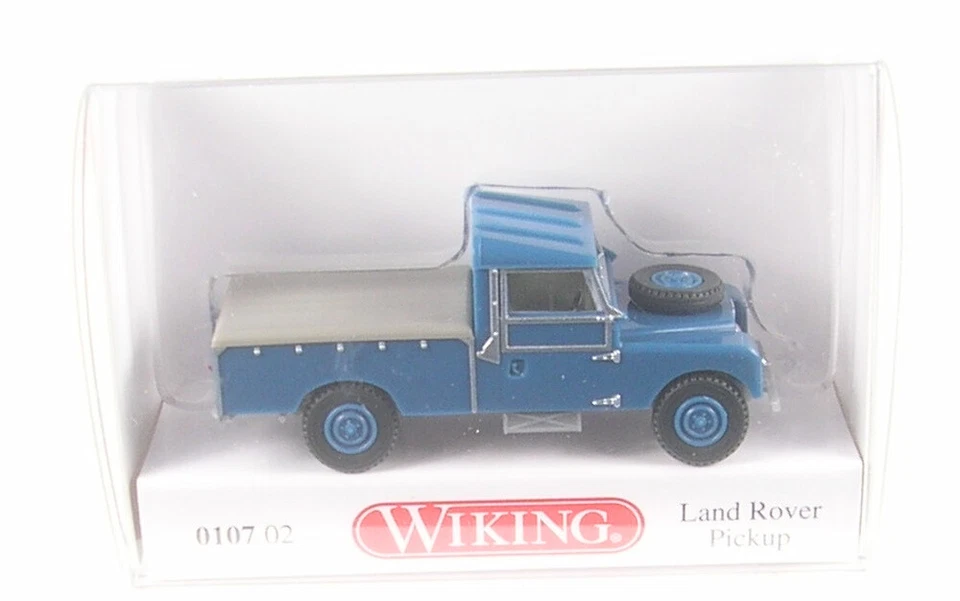Land Rover 107 Serie I Pickup (Blu Azzurro) 1958 1:87 Wiking - Immagine 1 di 1