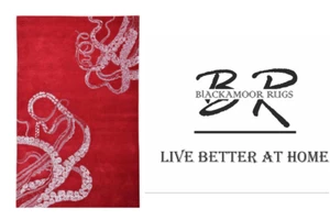 New Rug USA Octopus  Handmade Tufted Modern Design 100% Wool No Tariff No duty - Picture 1 of 72