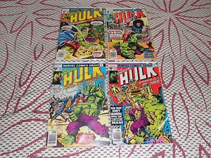 THE INCREDIBLE HULK #210 - 213, FIRST PRINT, 1977 MARVEL COMICS, VERY FINE - Picture 1 of 1