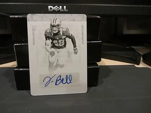 National Treasures Rookie Druckplatte Autogramm Saints Vonn Bell 1/1 2016 - Bild 1 von 5