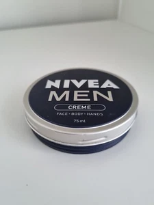 Nivea Men Creme Face Body Hands Moisturising Cream Sensitive Soft Firming 75ml - Picture 1 of 2