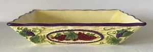 Temptations Casserole Dish Presentable Ovenware Fresh Crop 12x9 Vintage Dish - Picture 1 of 12
