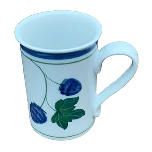 Dansk Vintage Berries Coffee Mug Blackberry Retired Hand Painted Cup EUC - Picture 1 of 14