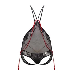Ropa interior: CandyMan 99585X cuerpo de malla de encaje - Imagen 1 de 6