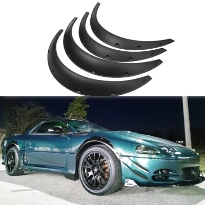 Kit de carrocería de arcos de rueda extra anchos con llamaradas de guardabarros de 0,5" para Mitsubishi 3000GT 91-1999 Foto 1 de 4