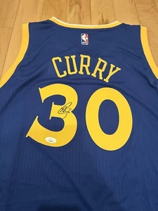 Stephen Curry Signed Autographed Adidas Jersey Golden State Warriors JSA - Picture 1 of 3