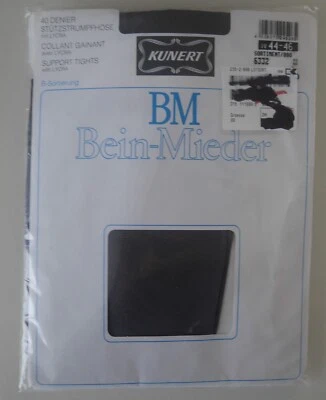 Nuevo y EMBALAJE ORIGINAL: ¡Mallas Kunert Vintage MB Soporte para Piernas! ¡Talla 44-46/XL! Foto 1 de 2