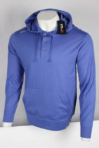 RLX Ralph Lauren Para hombres Lisle Sudadera con Capucha Golf Henley Camiseta Manga Larga - Imagen 1 de 4
