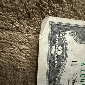 RARE 1976 Series 2 dollar bill RARE K Series In good condition - Picture 1 of 9