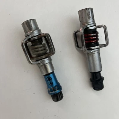 Vintage Crank Bros Eggbeater Clipless Pedals MTB  CX Chromoly Spindle left pedal - Image 1 of 2