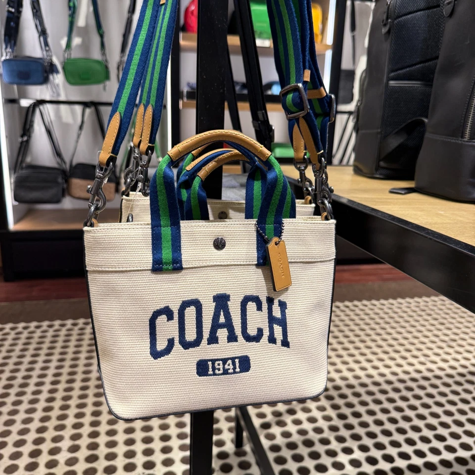 COACH Tote Bag 20 Coach Graphic 2-Way Shoulder Bag CBK29 Midnight Navy Multi