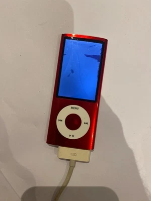 Apple ipod Nano  5th Generation A1320 - Faulty, Damaged Screen - Image 1 of 3