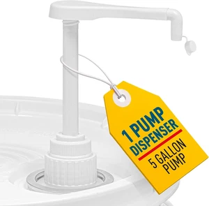 Pompa a secchio resistente da 5 galloni - per olio, detersivo, sapone e altro, con perdite-Pro - Foto 1 di 7