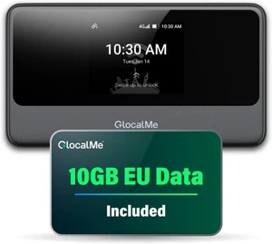MeowGo Portable WiFi Hotspot 4G, MiFi with 10GB European Data, Cat 13 H - Picture 1 of 1