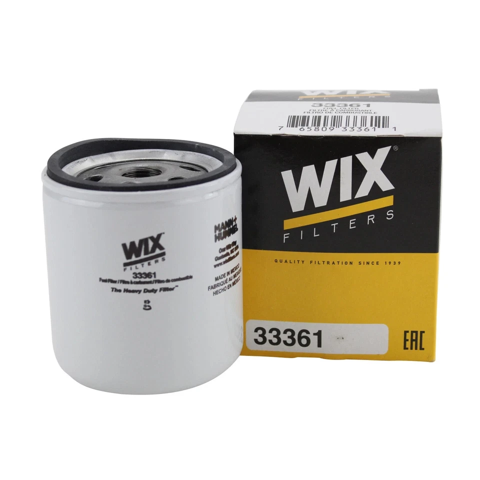 WIX Fuel Filter (Spin-On) 33361 For Chevrolet Ford V8 - Image 1 of 1