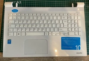 GETESTET Toshiba Satellite L50t-C L50-C Series Handauflage UK Tastatur A000387470 G75 - Bild 1 von 2