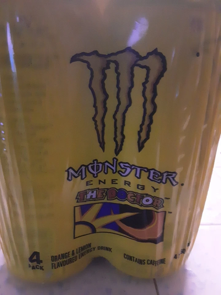 Pack de 4 Monster Energy The Doctor (sellados) fabricados en Sudáfrica Foto 1 de 4