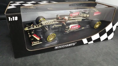 Minichamps 1 18 Lotus F1 Team K. Raikkonen 2013 1 18 Scale ar - Image 1 of 4
