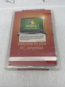Microsoft Windows 7 Home Premium 64-Bit OEM DVD, With PRODUCT KEY - Picture 1 of 5