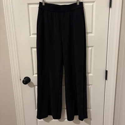 Pantalón Yelete Super Suave Informal Pierna Ancha - Grande Negro - Artículo #691 Foto 1 de 4