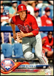 2018 Topps Holiday #409 Scott Kingery - Rookie RC SPEDIZIONE GRATUITA! - Foto 1 di 2