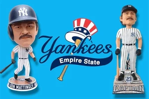 Don Mattingly Hitman Poster Art Print Metal Sign 12x8in Vintage Yankees Old n - Picture 1 of 9