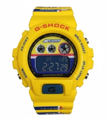 G-SHOCK DW-6900 Honda Spoon Yellow Racing Digital Watch Men Special Edition Rare - Image 1 of 4