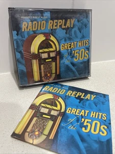 Radio Replay 4 CD GREAT HITS OF THE 50s fats Chuck 89 Tracks Fast Post - Picture 1 of 5